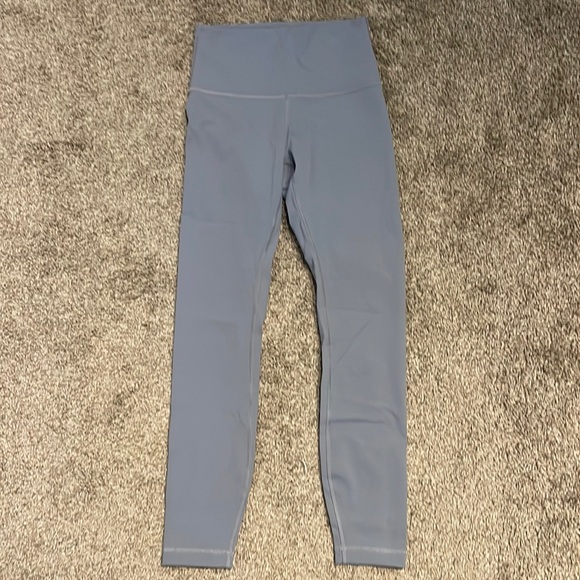 LULU LEMON Wunder Under High-Rise Chambray Tight 25” Size 4 - Picture 3 of 5